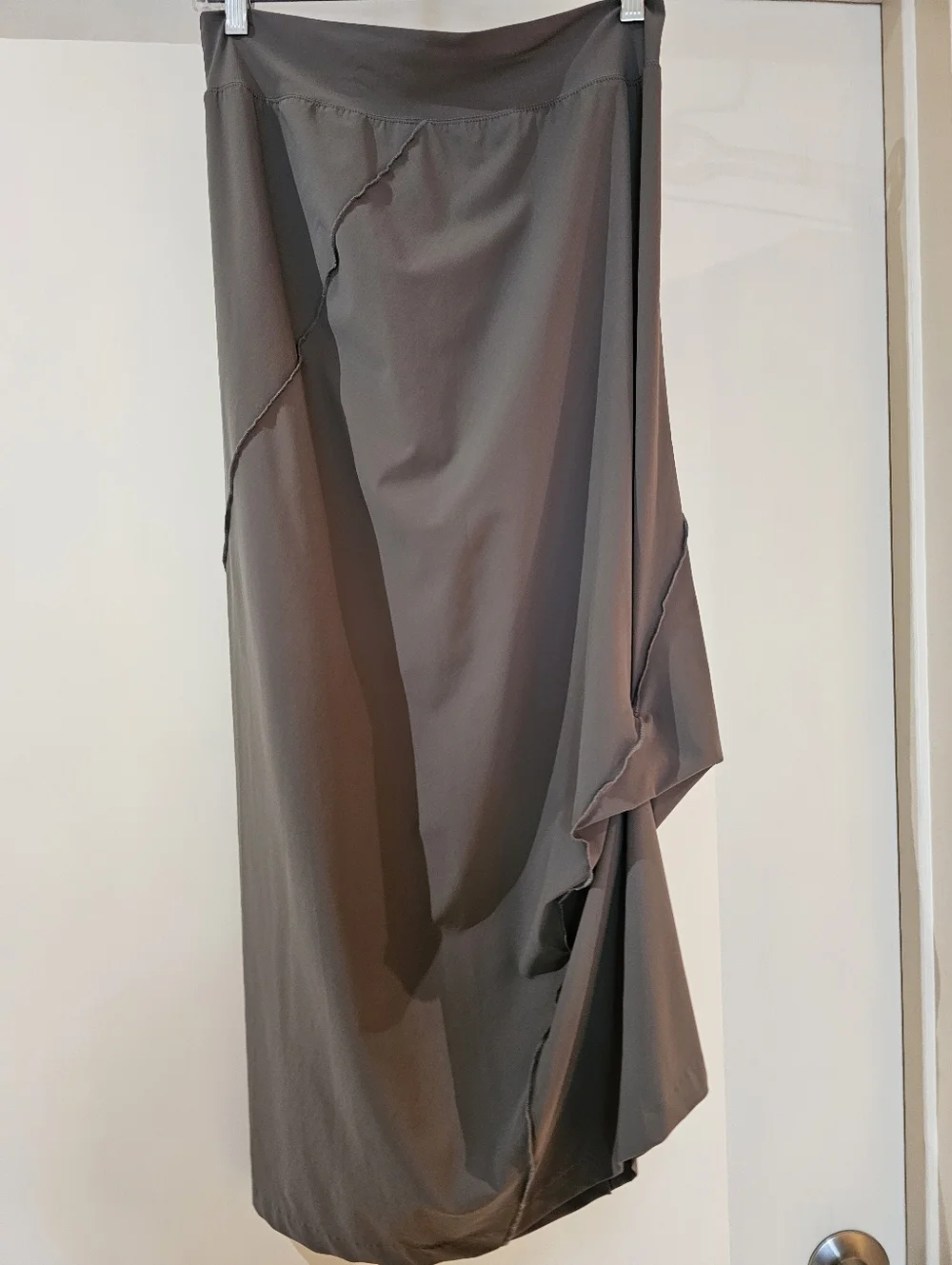 Porto San Francisco Avant-garde Cinched Beautiful Midi Skirt Asymmetrical - M - Picture 3 of 9